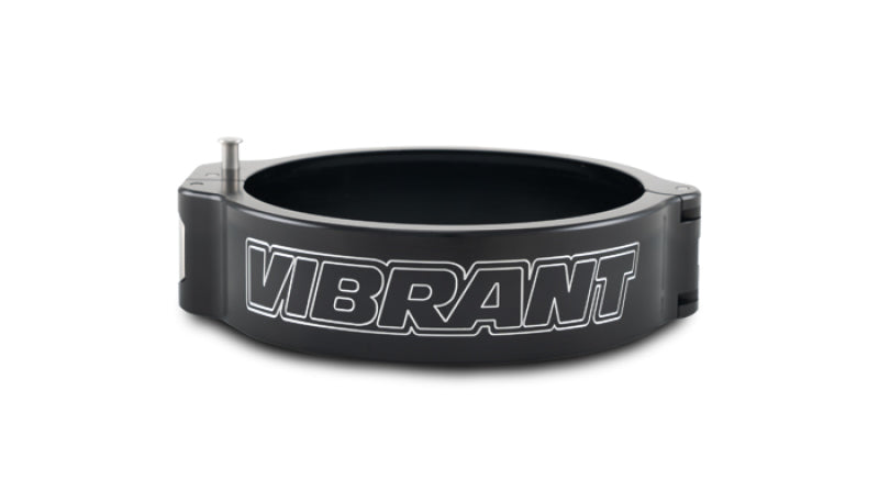 Vibrant 3.50in O.D. Aluminized HD 2.0 Clamp - Anodized Black (Clamp Only) 32537 32537 Photo - Primary