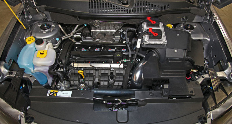 Spectre 11-16 Jeep Patriot L4-2.0L F/I Air Intake Kit - Polished w/Red Filter 9053 9053 Photo - Mounted