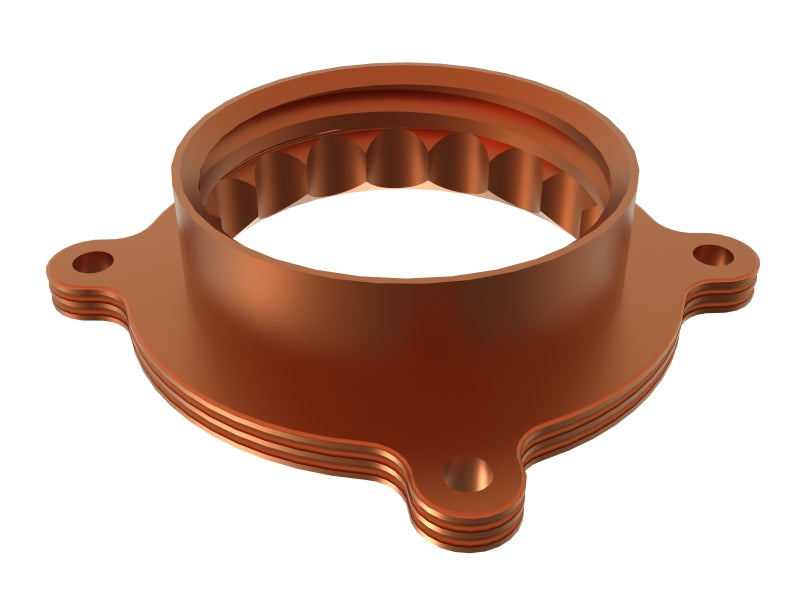 aFe Silver Bullet Throttle Body Spacers TBS 22-23 Toyota GR86 H4-2.4L - Orange 46-38013 46-38013 Photo - Unmounted