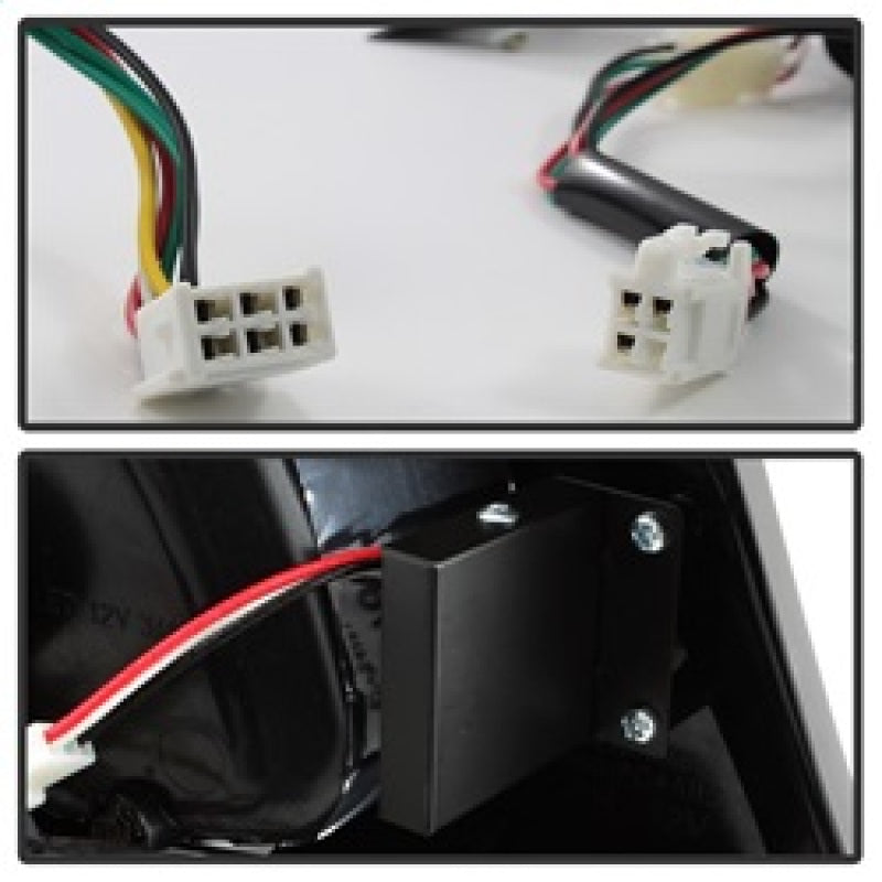 Spyder 98-05 Lexus GS300 /GS400 4pc LED Tail Lights - Black (ALT-YD-LGS98-LED-BK) 5084415 5084415 Photo - Unmounted