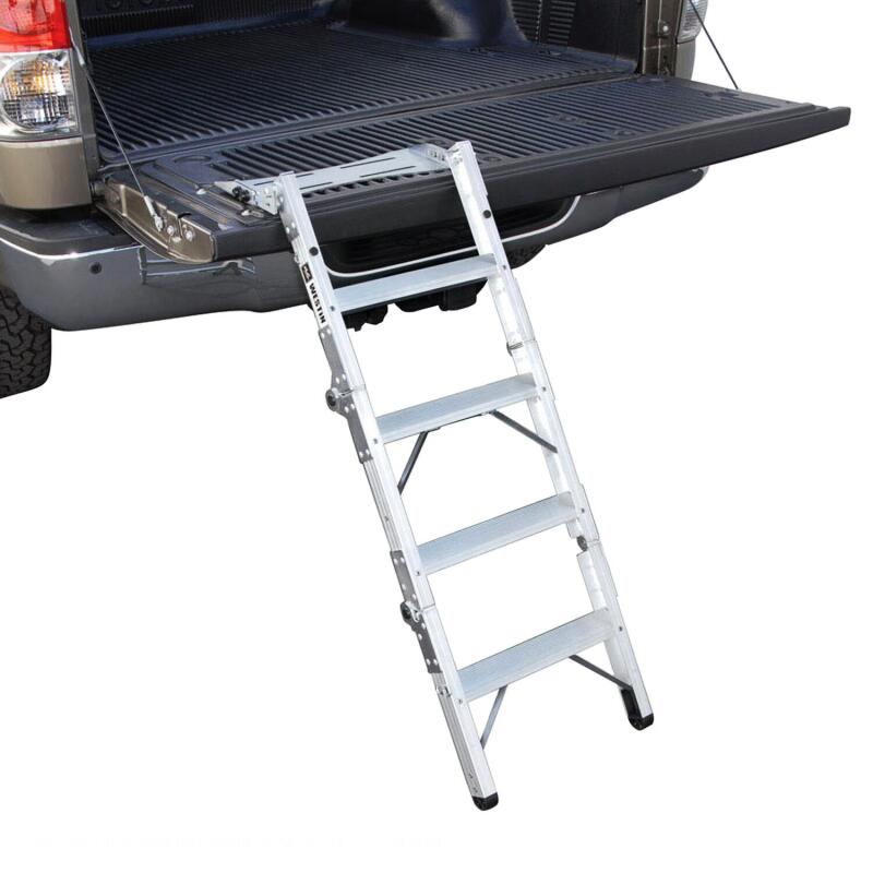 Westin Truck-Pal Tailgate Ladder - Aluminum 10-3000 10-3000 Photo - Mounted