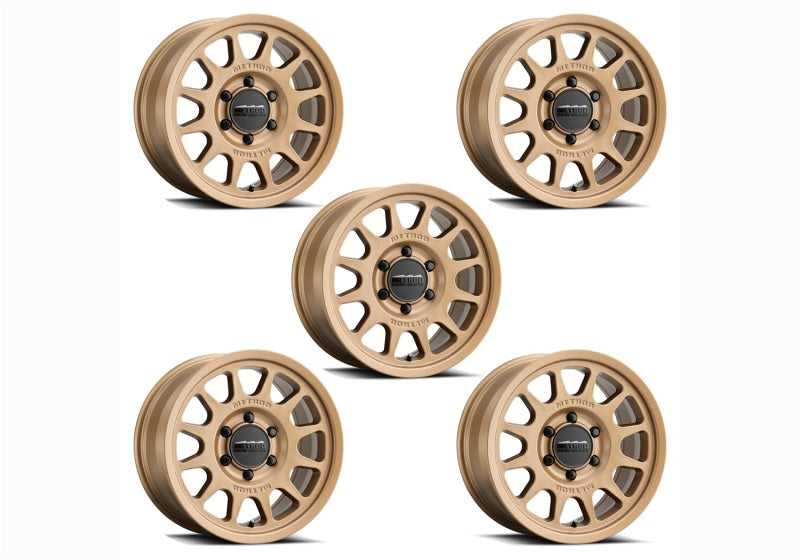 Ford Racing 21-23 Bronco (Excl Bronco Raptor) 17x8.5 Method Bronze Wheel Kit M-1007K-M1785BR M-1007K-M1785BR Photo - Unmounted