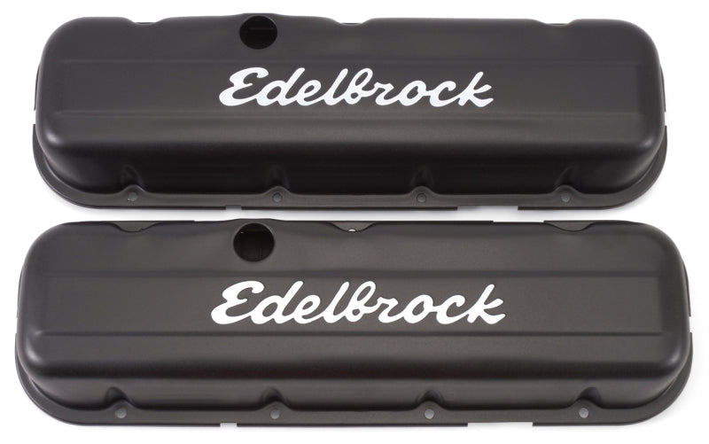 Edelbrock Valve Cover, Signature Series, Chevrolet, 1965 & Later 396-502 V8, Low 4483 Photo - Primary