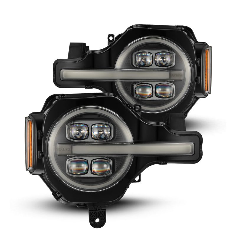 AlphaRex 21-23 Ford Bronco NOVA LED Projector Headlights Black 880260 880260 User 1