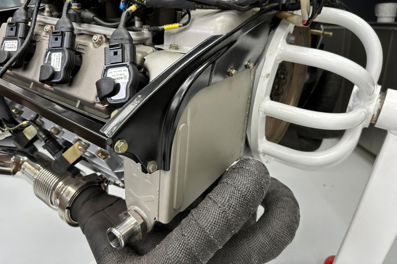 CSF 65-73 Porsche 911 / 74-89 Porsche 911/930 Turbo Engine Oil Cooler 8242 8242 Photo - Mounted