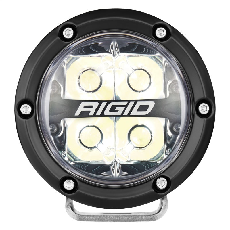 Rigid Industries 360-Series 4in LED Off-Road Spot Beam - RGBW (Pair) 36402 36402 Photo - Unmounted