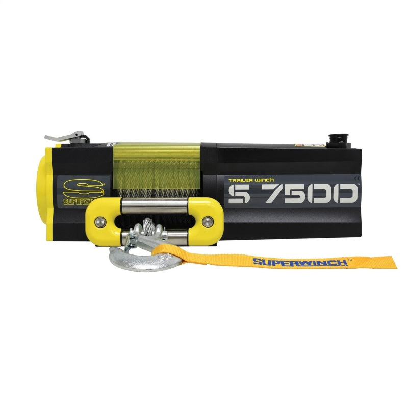 Superwinch 7500 LBS 12 VDC 5/16in x 54ft Steel Rope S7500 Winch 1475200 1475200 Photo - Unmounted