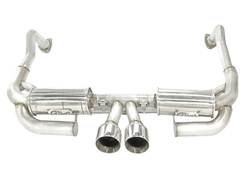 aFe MACH Force-Xp 2 In To 2-1/2 In Stainless Steel Cat-Back Exhaust System 49-36409 Photo - Unmounted