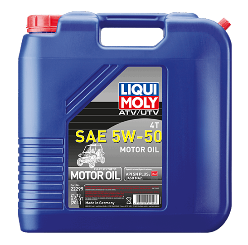 LIQUI MOLY LQM Motor Oil - ATV 4T Oils & Oil Filters Motor Oils main image