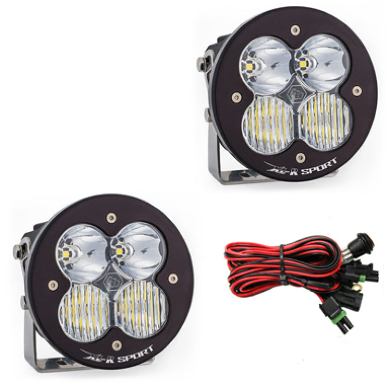 Baja Designs XL R Sport Series Driving Combo Pattern Pair LED Light Pods - Clear 577803 577803 Photo - Primary