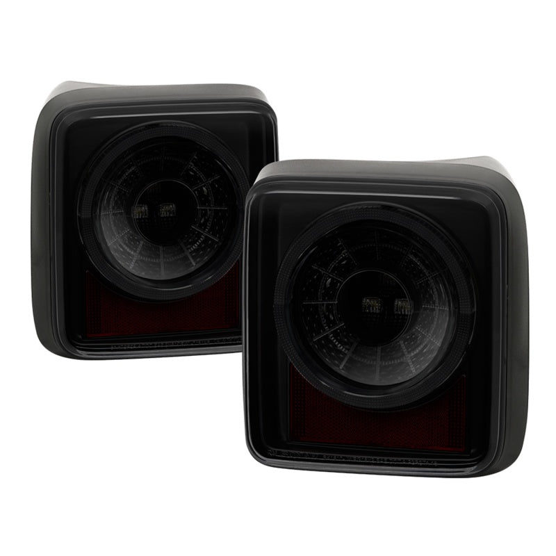 Spyder 19-20 Jeep Wrangler - Full LED Tail Lights - Seq Turn Sign - Black Smoke ALT-YD-JW19-SEQ-BSM 5086464 5086464 Photo - Primary