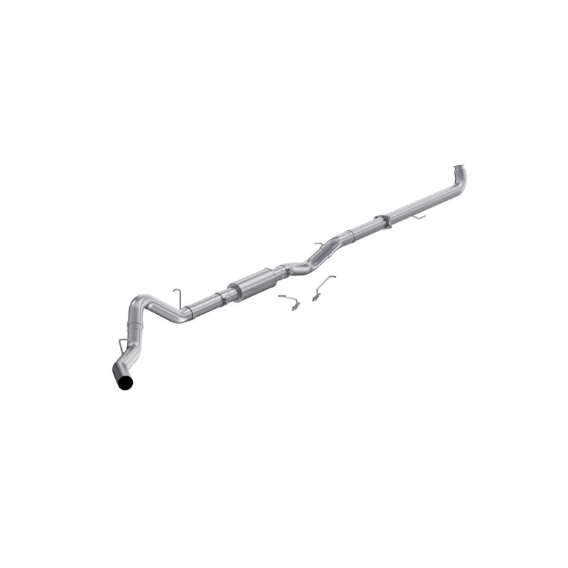 MBRP 01-04 Chevrolet 2500/3500 6.6L Duramax Aluminized Steel 4 Inch Downpipe Back Single Side Exit S6005P S6005P Photo - Primary