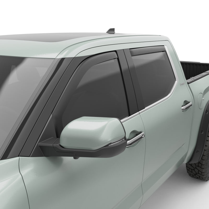 EGR 2022+ Toyota Tundra In-Channel Window Visors Front/Rear Set Matte Black 575405 575405 Photo - Primary