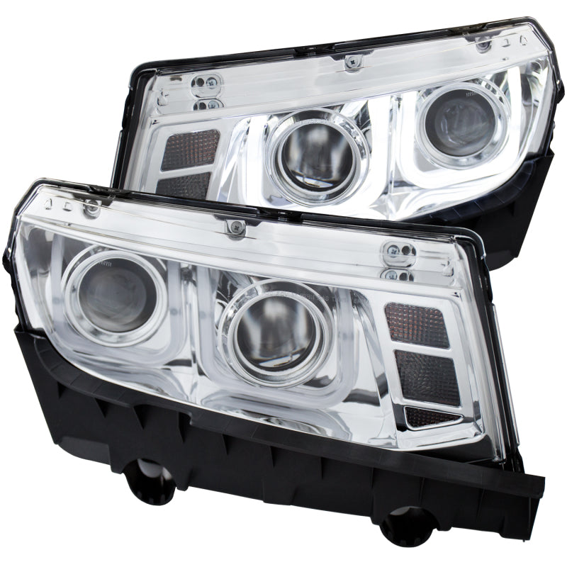 Anzo 2014-2015 Chevrolet Camaro Projector Headlights w/ U-Bar Chrome 121509 User 2