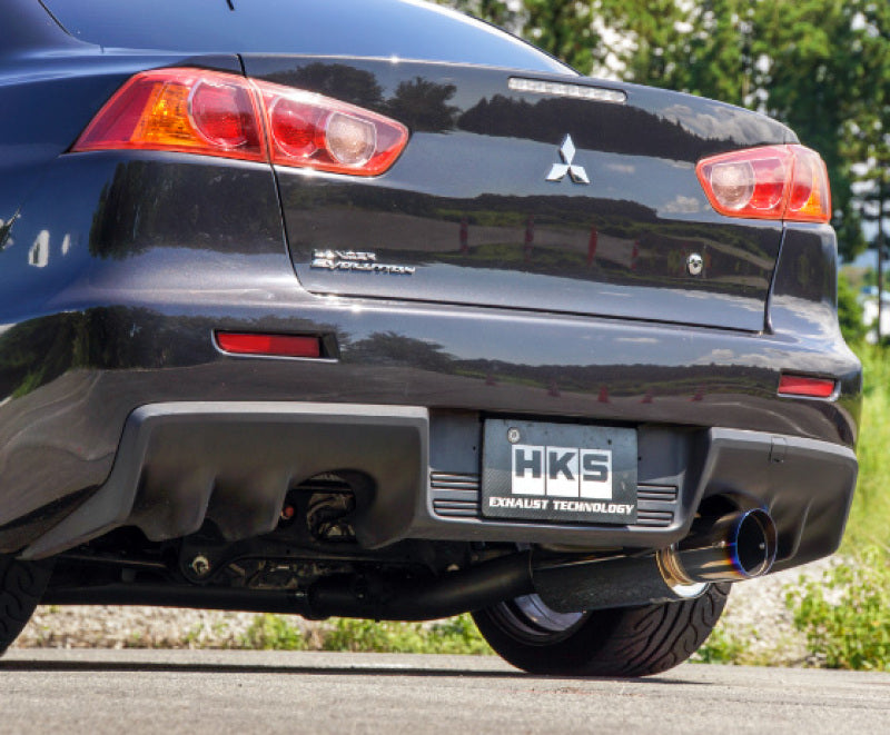 HKS Racing Muffler Lancer Evo-X Usa 31008-Bm002 31008-BM002 Photo - Primary