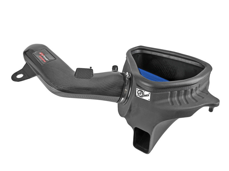 aFe Track Series Carbon Fiber Intake w/Pro 5R Filter BMW M2 (F87) 16-18 L6-3.0L (t) N55 57-10004R 57-10004R Photo - Primary