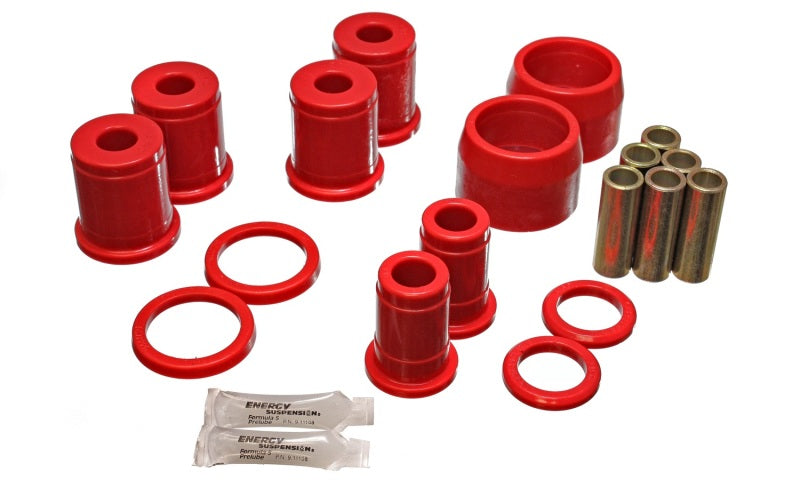 Energy Suspension Control Arm Bushing Set Red Chevrolet Biscayne All 1965-1970 3.3148R Photo - Primary