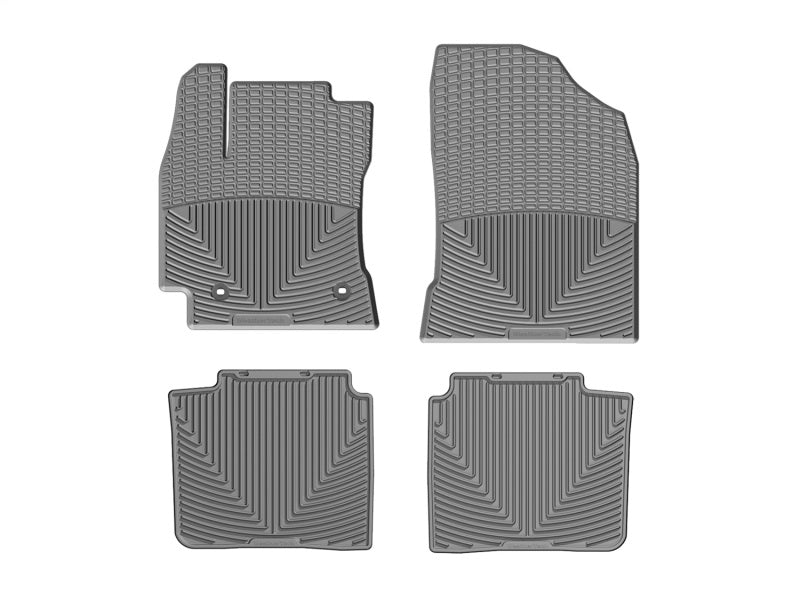WeatherTech WT Rubber Mats - Combo - Grey Floor Mats Floor Mats - Rubber main image