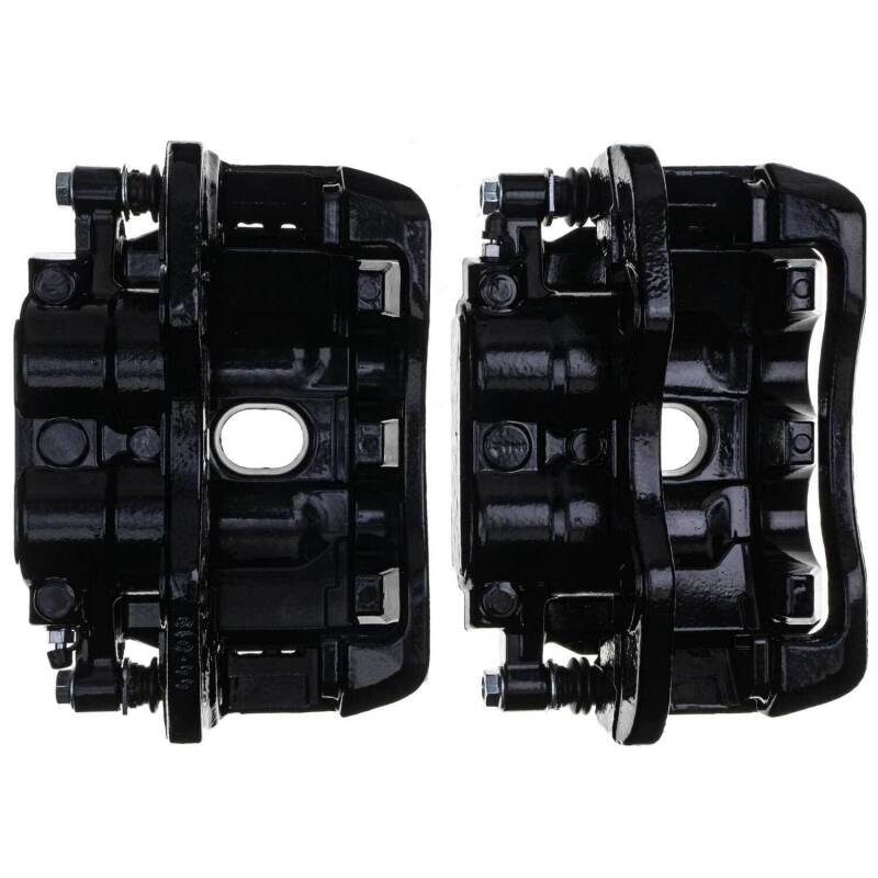 PowerStop Power Stop 03-06 Cadillac Escalade Rear Black Caliper - Pair w/Bracket S4940BLK S4940BLK Photo - out of package