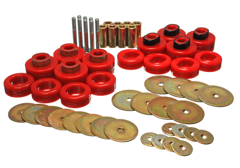 Energy Suspension Body Cab Mount Set; Incl udes Hardware 0HNNR 5.4115R Photo - Primary