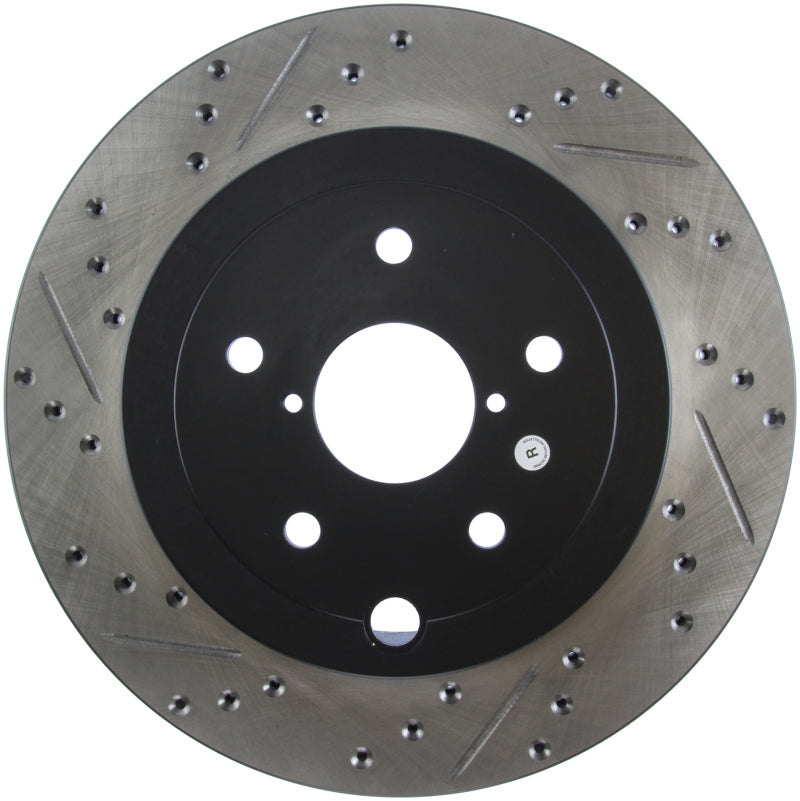 StopTech Sport Drilled/Slotted Brake Rotor; Rear Right 127.47030R User 3