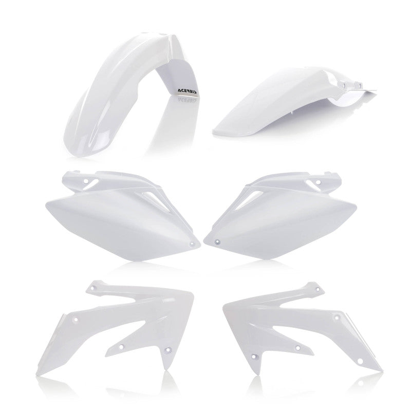 Acerbis 06-09 Honda CRF250R Plastic Kit - White 2041040002 2041040002 Photo - Primary