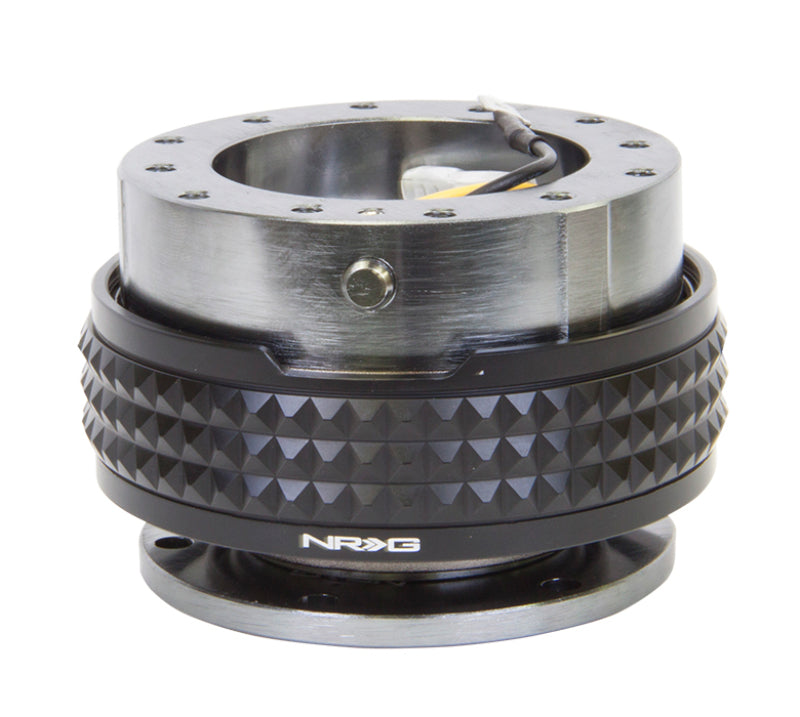 NRG Quick Release Kit - Gunmetal Body / Black Pyramid Ring SRK-210GM/BK Photo - Primary