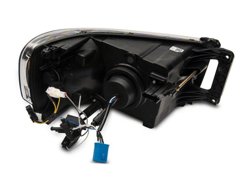 Raxiom 02-05 Dodge RAM 1500/2500/3500 Axial LED Projector Headlights- Blk Housing (Clear Lens) R131477 R131477 Photo - Close Up