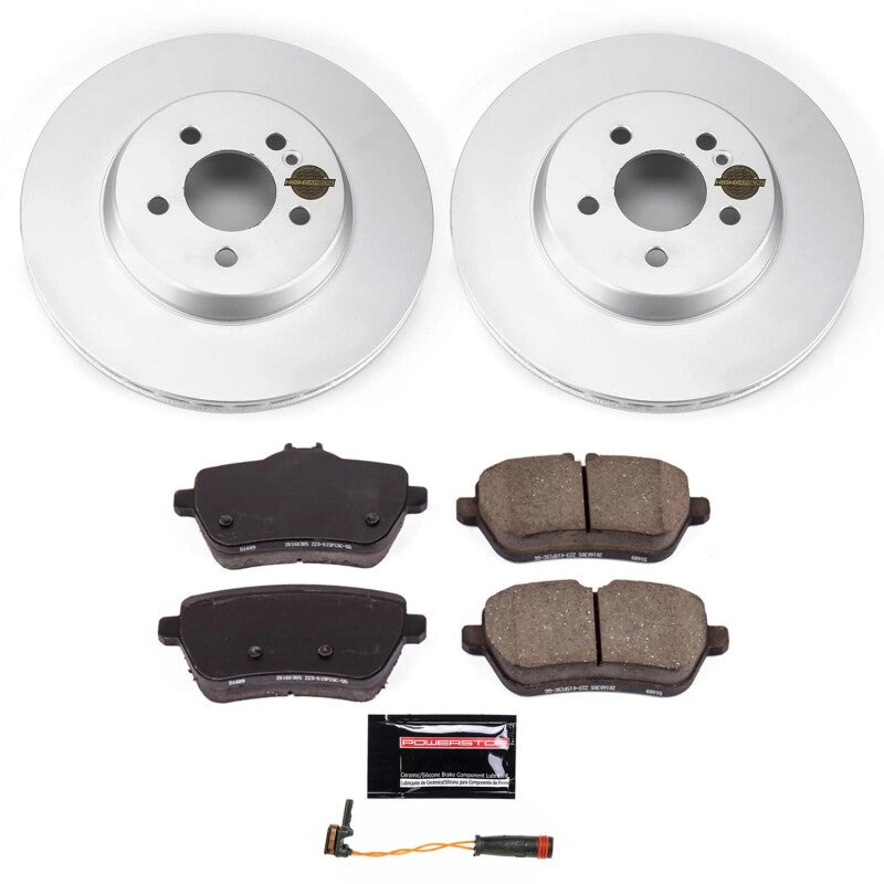 PowerStop Power Stop 18-20 Mercedes-Benz S450 Rear Z23 Coated Brake Kit CRK9151 CRK9151 Photo - Primary