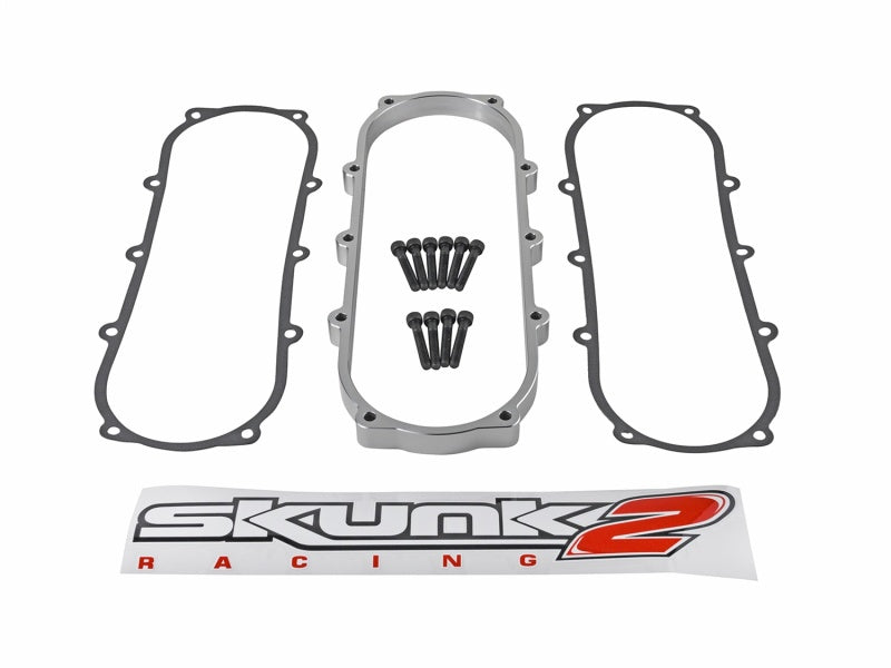 Skunk2 Ultra Series Honda/Acura Silver Street Intake Manifold .5 Liter Spacer 907-05-9100 Photo - Unmounted
