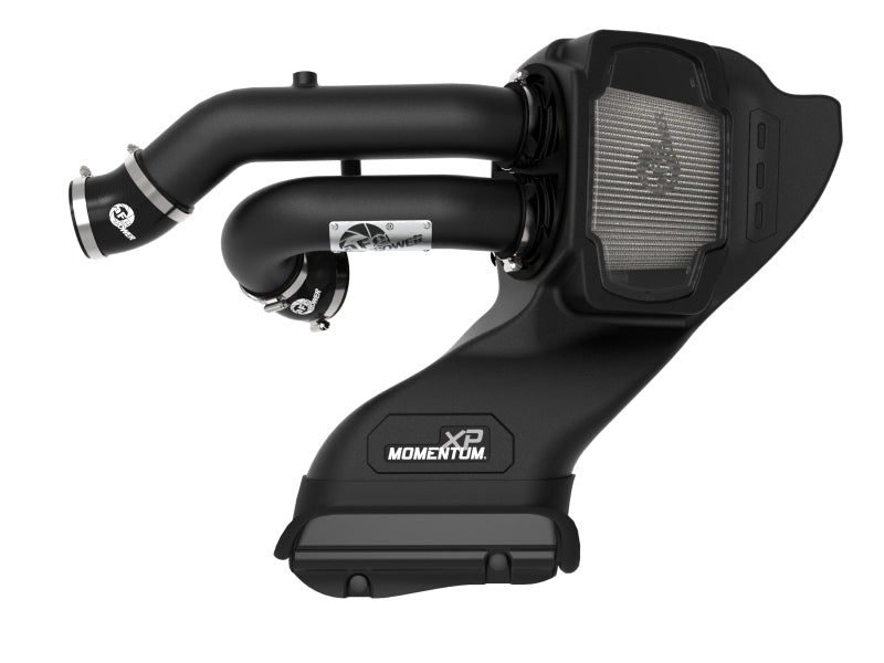 aFe 21-22 Ford F-150 Raptor V6-3.5L(tt) Momentum XP Cold Air Intake System Blk w/ Pro Dry S Filter 50-30072D 50-30072D Photo - Unmounted