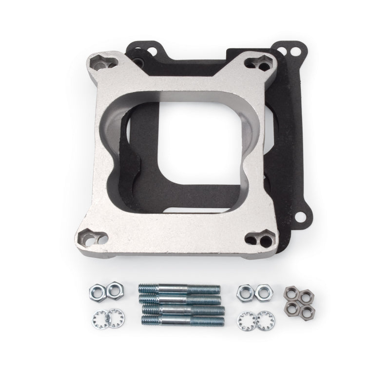 Edelbrock Carb Adapter Mount 4-bbl Carter Thermo-Quad Adapter to Square-Bore 2691 Photo - Primary
