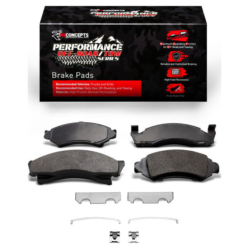 R1 Concepts RNC Off-Road/Tow Brake Pads Brakes, Rotors & Pads Brake Pads - Performance main image