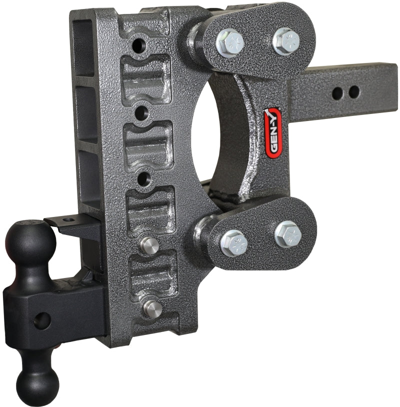 GEN-Y Hitch Gen-Y The Boss Torsion-Flex 2.5in Shank 9in Drop 21K Hitch w/GH-061 Dual-Ball/GH-062 Pintle Lock GH-1325 GH-1325 Photo - Primary