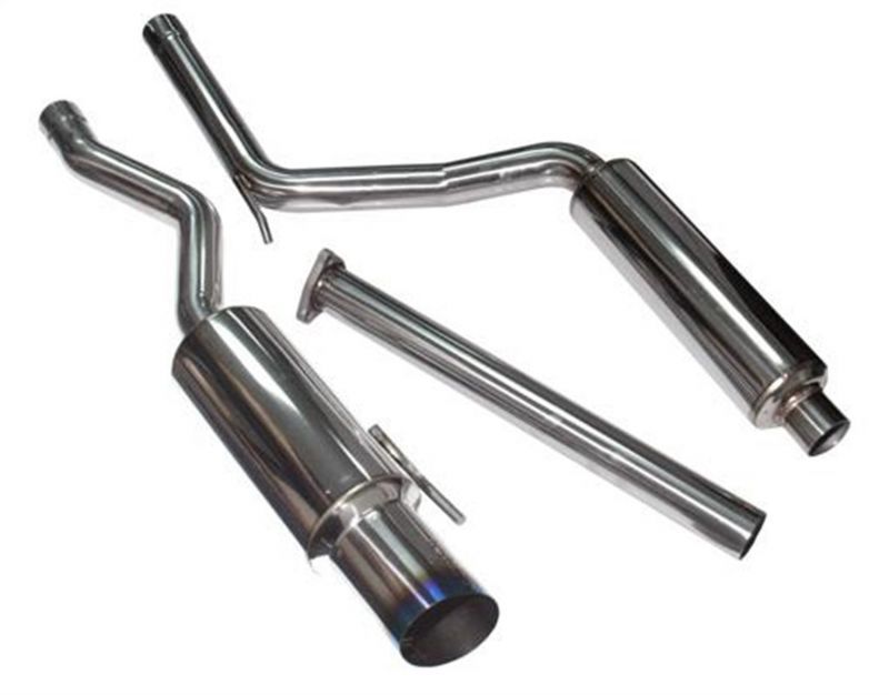 Injen 06-09 Civic Si Coupe Only 60mm Cat-back Exhaust w/ Titanium Tip SES1578TT SES1578TT Photo - Primary