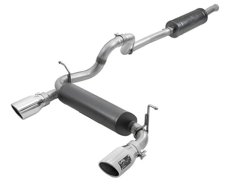 aFe Cat-Back Exhaust System, Rebel Series 2.5in, 304 Stainless Steel 49-38066-P Photo - Primary