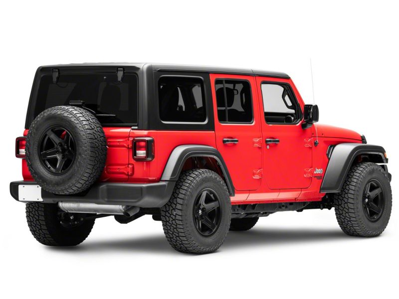 Raxiom18-23 Jeep Wrangler JL Axial Series Hyper Flash LED Third Brake Light- Smoked J140396-JL J140396-JL Photo - Close Up