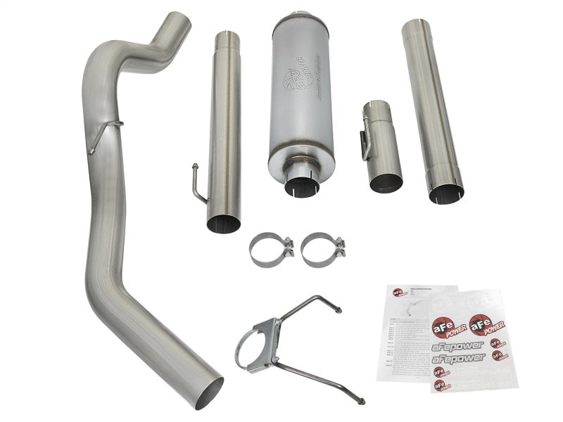 aFe Large Bore HD Cat-Back System Dodge Ram 3500 All 2004-2004 49-12005 Photo - Unmounted