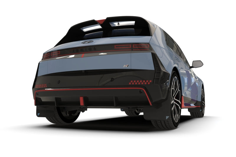 Rally Armor 2025 Hyundai Ioniq 5 N Black UR Mud Flap Light Blue Battery Logo MF117-BAT-BLK-PBL MF117-BAT-BLK-PBL User 2
