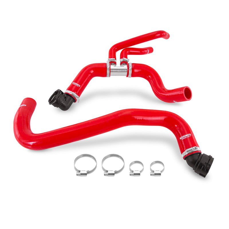 Mishimoto 11-14 Ford F-150 5.0L V8 Radiator Hose Kit - Red MMHOSE-F50-11RD MMHOSE-F50-11RD Photo - Primary