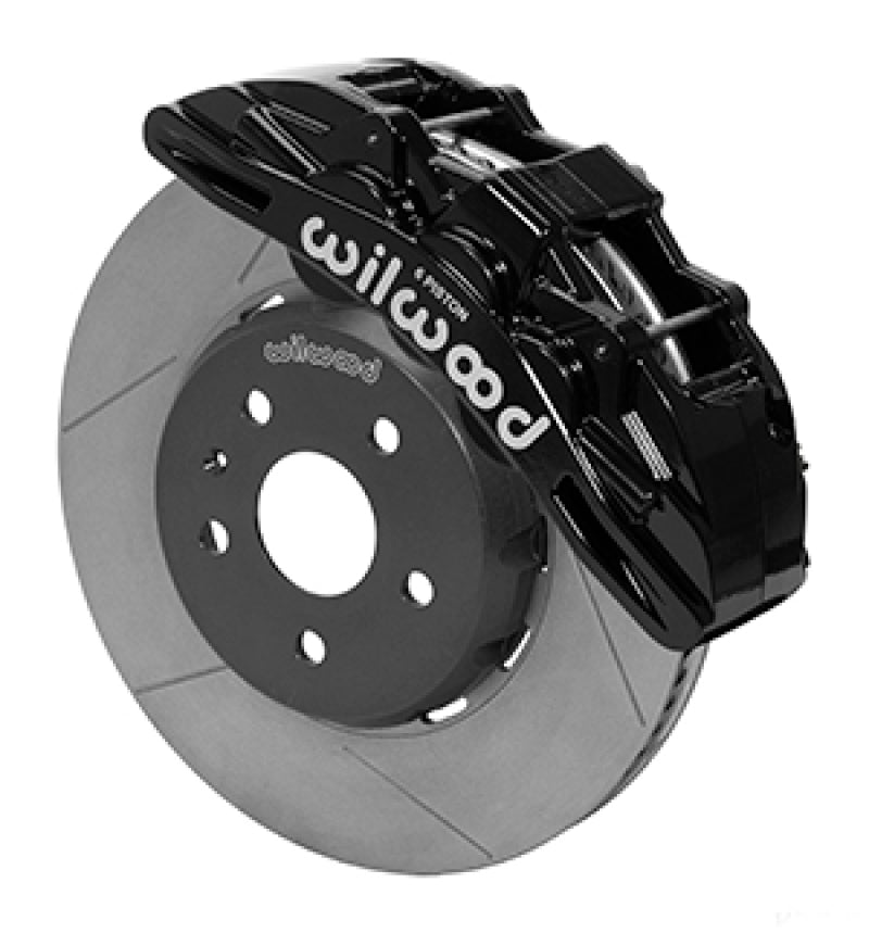 Wilwood SX6R Front Brake Kit 14in Slotted Rotors Black Calipers w/ Lines 16-19 Chevrolet Camaro SS 140-15438 140-15438 User 1
