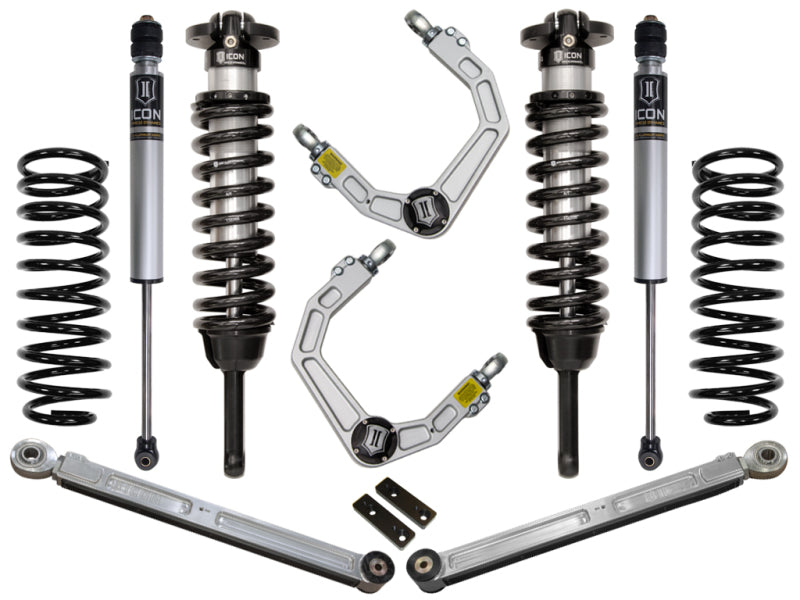 ICON 03-09 Toyota 4Runner/FJ 0-3.5in Stage 3 Suspension System w/Billet Uca K53053 K53053 Photo - Primary