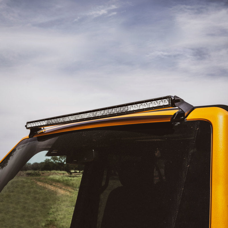 Rigid Industries 2021 Ford Bronco Roof Line Light Kit (Includes SR Spot/Flood Combo Bar) 46724 46724 Photo - Mounted