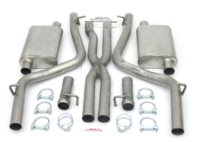 JBA 08-14 Dodge Challenger 5.7L 409SS Dual Rear Exit Cat-Back Exhaust 40-1666 40-1666 Photo - Primary