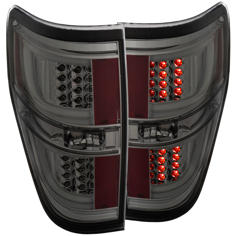 Anzo 2009-2013 Ford F-150 LED Taillights Smoke 311258 Photo - Primary