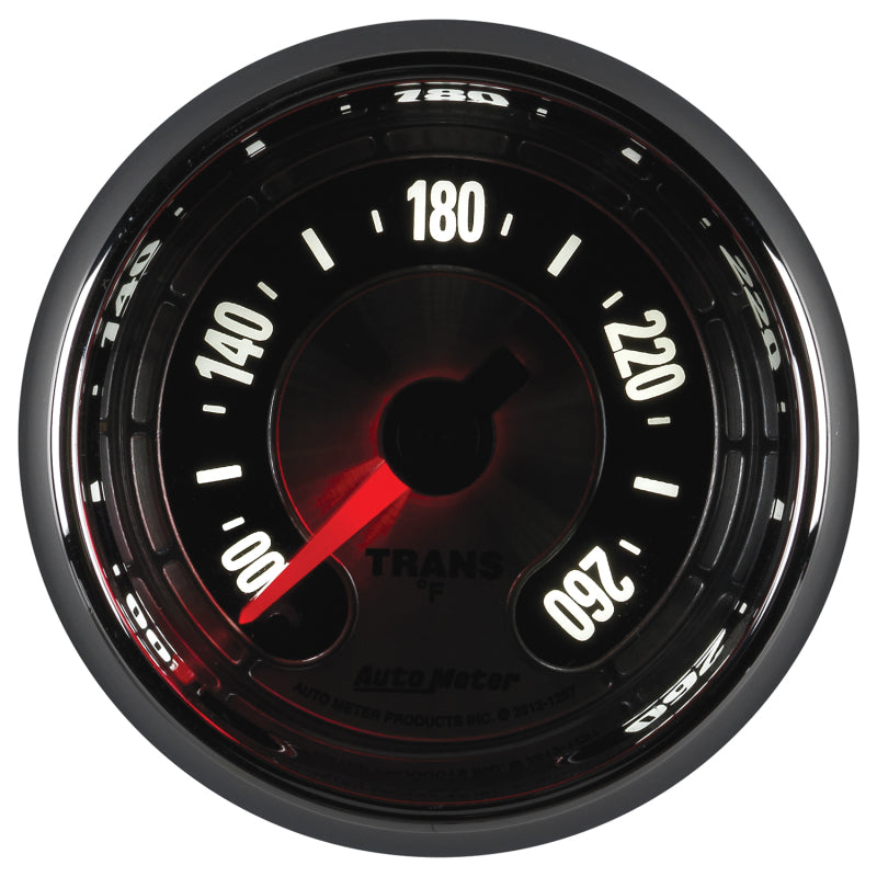 Autometer American Muscle 52mm Full Sweep Electric 100-260 Deg F Transmission Temperature Gauge 1257 1257 User 4