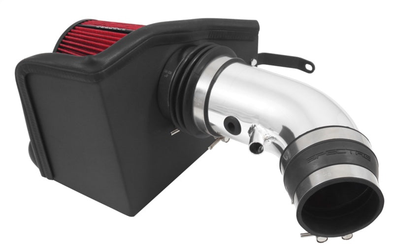 Spectre 12-18 Jeep Grand Cherokee V8-6.4L F/I Air Intake Kit - Polished w/Red Filter 9039 9039 Photo - Unmounted