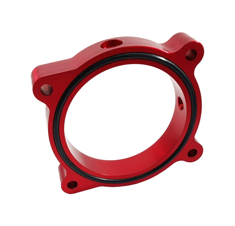 Torque Solution Throttle Body Spacer: Ford Mustang GT 5.0L 2011-2016 TS-TBS-032R Photo - Primary