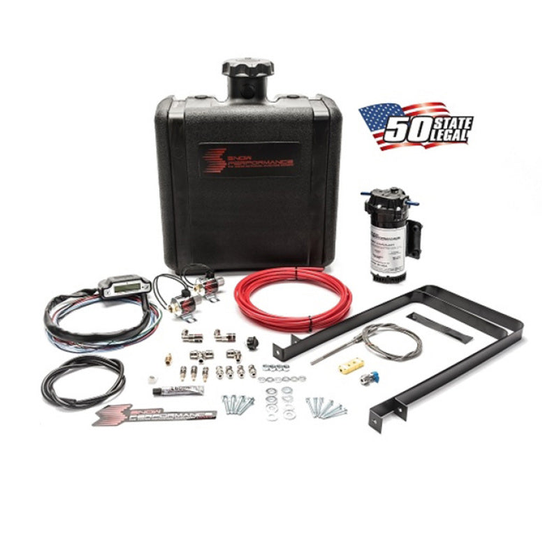Snow Performance Stg 3 Boost Cooler Water Injection Kit TD (Red Hi-Temp Tubing and Quick Fittings) SNO-50100 SNO-50100 Photo - Primary