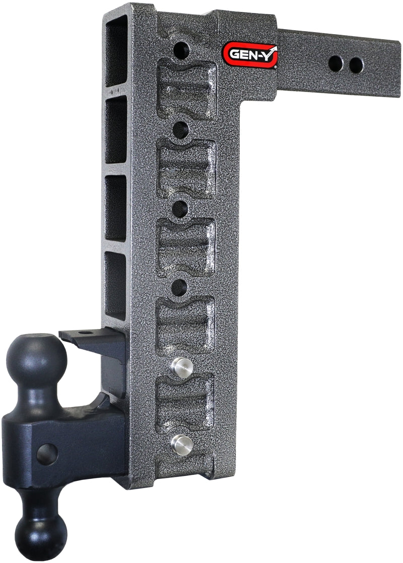 GEN-Y Hitch Gen-Y Mega Duty 2.5in Shank 15in Drop 21K Hitch w/Dual-Ball/Pintle Lock/Stabilizer Kit GH-626 GH-626 Photo - Primary